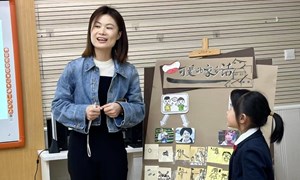 柳姣（张家港市大新中心幼儿园）——大班社会《可爱的家乡话》