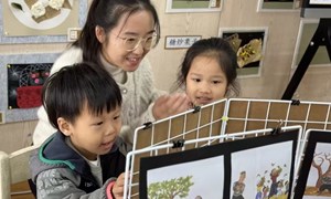 高靖（港口幼儿园）——中班语言：《咂吧爷爷的柿子树》