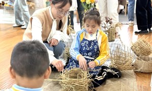刘莲（崇真幼儿园）——大班区域游戏：《丰收的季节》