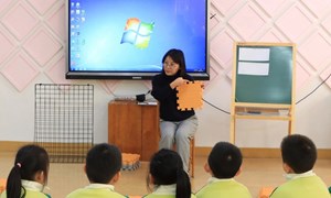 时丽亚（妙桥幼儿园）—数学：《拼拼搭搭》