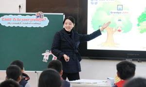 任柯颖（沙洲小学）—英语：《3AUnit6Is he your grandpa?(Revision＆Extended reading)》