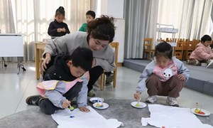 周晓（城北幼儿园）—中班美术：《点点点》