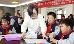 李春辉（常阴沙学校）—劳动：《自制菱形风筝》